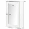 Single Door Bathroom Cabinet Wooden Wall Mountable Bathroom Storage Cupboard UK