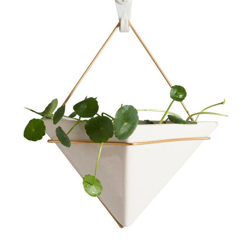 Flower Plant Pot Indoor Outdoor Garden Wall Fence Hanging Planter Box Pot Basket