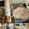 Bedding Mexican Burrito Funny Blanket Corn Tortilla Flannel Blanket Warm Blanket