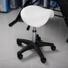 Salon Hairdresser Swivel Stool Gas Lift Padded Seat Saddle Manicure Tattoo Stool