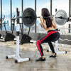 105-170cm Barbell Power RackHolder Weight Bar Barbell Split Squat Stands Workout