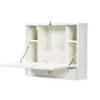 Floating Desk Drop-leaf Table Folding Wall-mounted Computer Desk Workstation