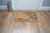 Ochre Brown Coir Door Mat Outside Inside Non Slip Entrance Rug Novelty Kitchen