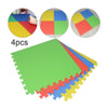 4Pcs 60x60cm EVA Foam Mat Mats Soft Floor Tiles Interlocking Play Kids Baby Gym