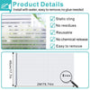 Window Film Self Adhesive Privacy Static Glass Film Glass Window Sticker