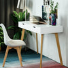 100 cm Computer Desk Writing Study Table Office With 2 Drawers Dressing Tables