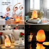 Himalayan Salt Lamp Crystal Pink Salt Lamp Healing Lamps Relax Ionizing UK Plug