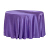 120" Inch Round Satin Tablecloth Wedding Party Table Cover Cloth Decor Baby
