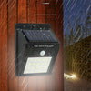 Solar Powered 20LED PIR Motion Sensor Wall Security Light Garden Outdoor Lamp UK
