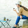 Folding Camping Table Lightweight Portable Outdoor Picnic Desk With Storage bags