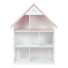Children Kids Wooden Doll House Bookshelf Bookcase Storage Display Shelving Unit