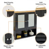 Canterbury Mirrored Cabinet Bathroom Storage Home
