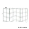 Foldable Dog Fence Barrier Indoor Outdoor Pet Fencing Play Pen Expanding Panel