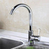 Kitchen Sink Mixer Taps Swivel Spout Single Lever Tap Mono Modern Chrome Faucet