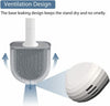 Silicone Toilet Brush with Toilet Brush Holder Set Wall-Mounted Cleaning Brush