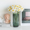 Living Room Wreath Wedding Artificial Plant Narcissus Daffodil Fake Flowers