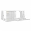 Modern Small TV Unit Cabinet Stand Coffee Table 2 doors coffee table tv stereo