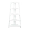 4, 5 Tier Corner Shelf Bookshelf Display Storage Stand Rack Ladder Home Office