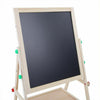 2 in1 Kid Easel Standing Dual Sided Blackboard Whiteboard Art Chalk Board Gift