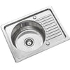 Stainless Steel Kitchen Sink Commercial Catering Single Double Bowl Drainer Kit