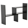 Expandable Desk Bookshelf Bookcase Organizer Rack Home Office Storage Shelf Wood