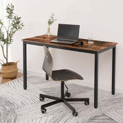 Industrial 100cm Computer Desk Corner PC Desk Writing Study Table Workstation