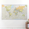 Huge Classic World Map For Kids Big Giant Wall Print Large Wallpaper Laminated