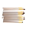 24PCS Professional Make up Brushes Set Cosmetic Tool Kabuki Makeup+ Luxury Bag