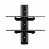 2 Tiers Floating Media Shelves Shelf For DVD TV BOX TV AV Wall Mounted Shelving