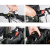 Bicycle Basket Folding Bike Front Handlebar Pet Carrier Frame Bag Shopping Bag