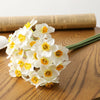 Living Room Wreath Wedding Artificial Plant Narcissus Daffodil Fake Flowers