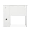 Modern Computer Desk PC Laptop Study White Table Workstation w/Shelf Home Office