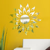 Walplus Sun Fire Mirror Wall Sticker Art Living Room Home Decorations