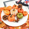 Artificial Pumpkin Harvest Autumn Fall Thanksgiving Wreath Banquet Home Decor