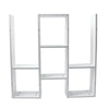 7 CUBE RECTANGLE WALL MOUNTED SHELVES FLOATING SHELF BOOKCASE HANGING BOOKSHELF