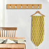 Door Wall Mounted Coat Hanging Hooks Clothes Bags Storage Hanger Wooden Metal