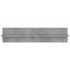 Wall Shelves 2 pcs Concrete Grey 80x11.5x18 cm Chipboard Living Room Hot Sale