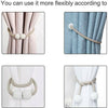 2Pcs Crystal Curtain Holdbacks Wall Tie Backs Hooks Hanger Holder Home IB UK