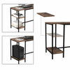 Corner Computer Desk L-shaped PC Table Workstation Home Office Study Furniture