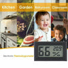 Digital Temperature Humidity Meter Sensor Thermometer Gauge LCD Hygrometer Room