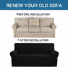 1/2/3 Large Seater Jacquard Sofa Cover Couch Slipcover Stretch Elastic Protector