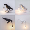Lucky Bird Table Lamps Resin Crow Desk Lamp Bedroom Wall Sconce Light & UK PLUG