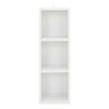 3Tier Cube Bookcase Display Shelving Storage Unit Wooden Stand Corner Shelves UK