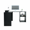 Corner L-Shaped Computer Desk PC Table Study Workstation Home Office w/ Shelves