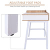Computer Desk PC Workstation Laptop Table Storage Unit Metal Frame Home Office