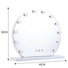 Large Hollywood Vanity Mirror 3 Colour Dimmable Light LED Bulbs Make Up Mirror