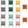 Scallop Back Armchair Lotus Petal Tub Seat Lounge Occasional Accent Sofa Chair