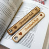Personalised Wooden Bookmark Birthday  Teachers Gift Mum Dad Gifts.