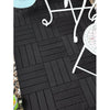 11 Pack Mosaic Garden Patio Interlocking Composite Decking Floor Tiles 30x30cm