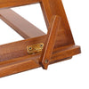 Vintage Wood Foldable Book Stand Portable Copybook Recipe Bookrest Tablet Holder